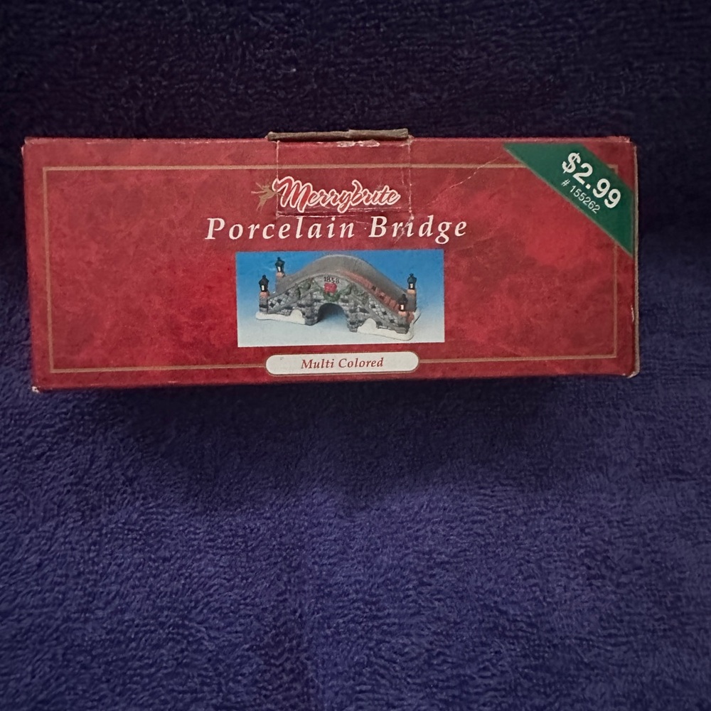 Christmas Village - Porcelain Bridge